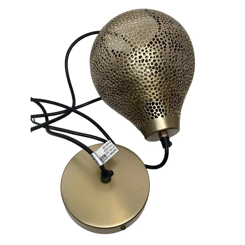 Surya Adelaide Gold Modern Contemporary‎ Globe Mini Pendant Light